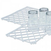 Transparente, ineinander greifende Barmatten – 10er-Pack